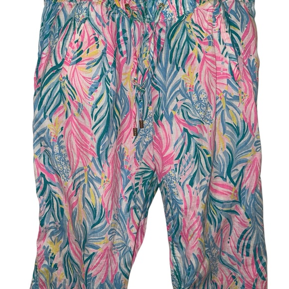 Lilly Pulitzer Linen Pants - Picture 2 of 6